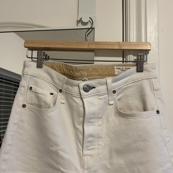 RAG & BONE - Maya white ankle straight jean - Picture 4 of 6